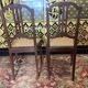 2 Louis XVI mahogany chairs