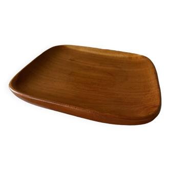 Teak pocket tray