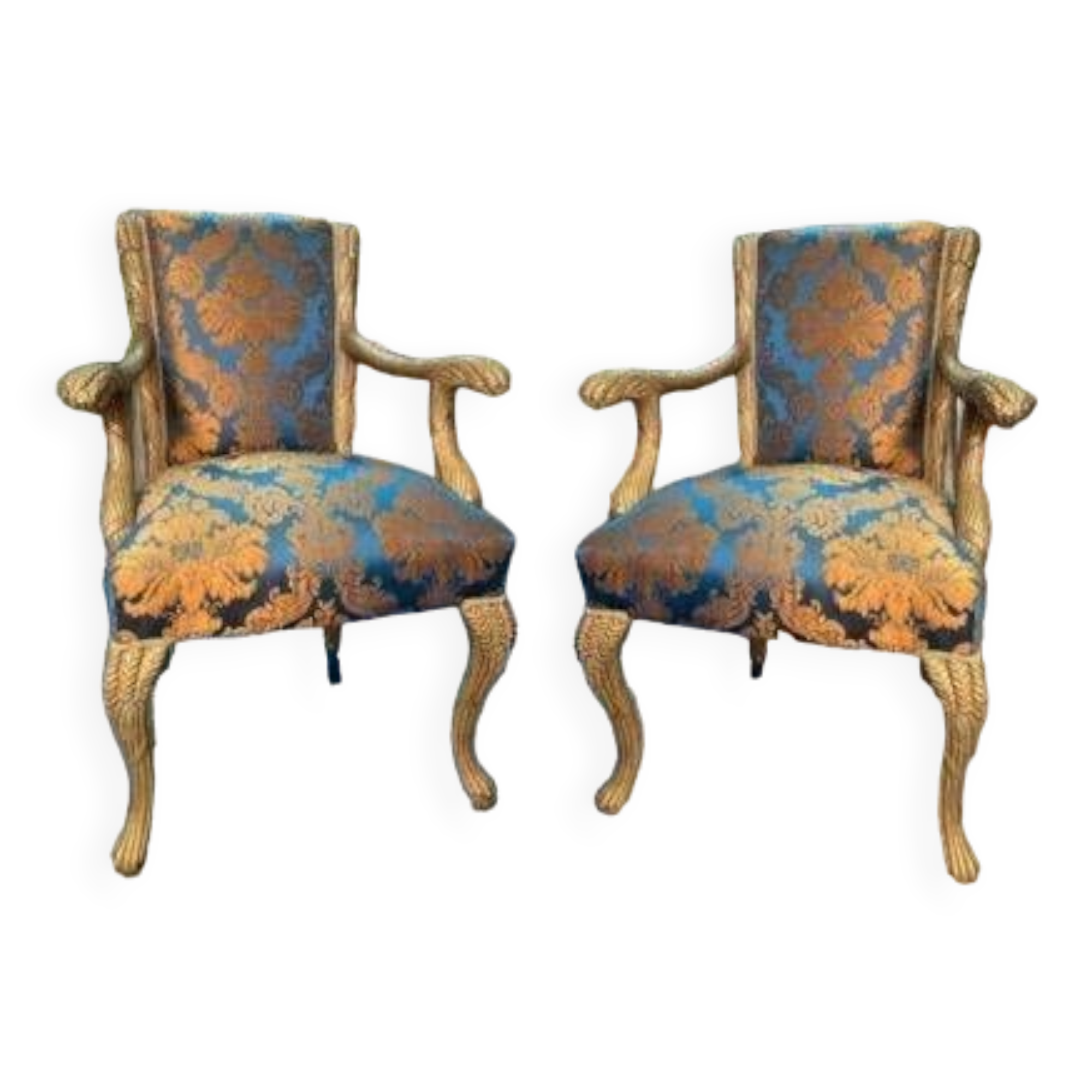 Louis XV style armchairs