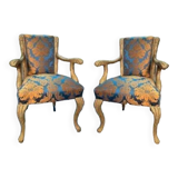 Fauteuils style Louis XV