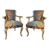 Louis XV style armchairs