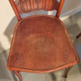 Ensemble de quatre chaises Joseph et Jacob Kohn