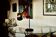 Lampe de bureau vintage eye ball de temde suisse 1970