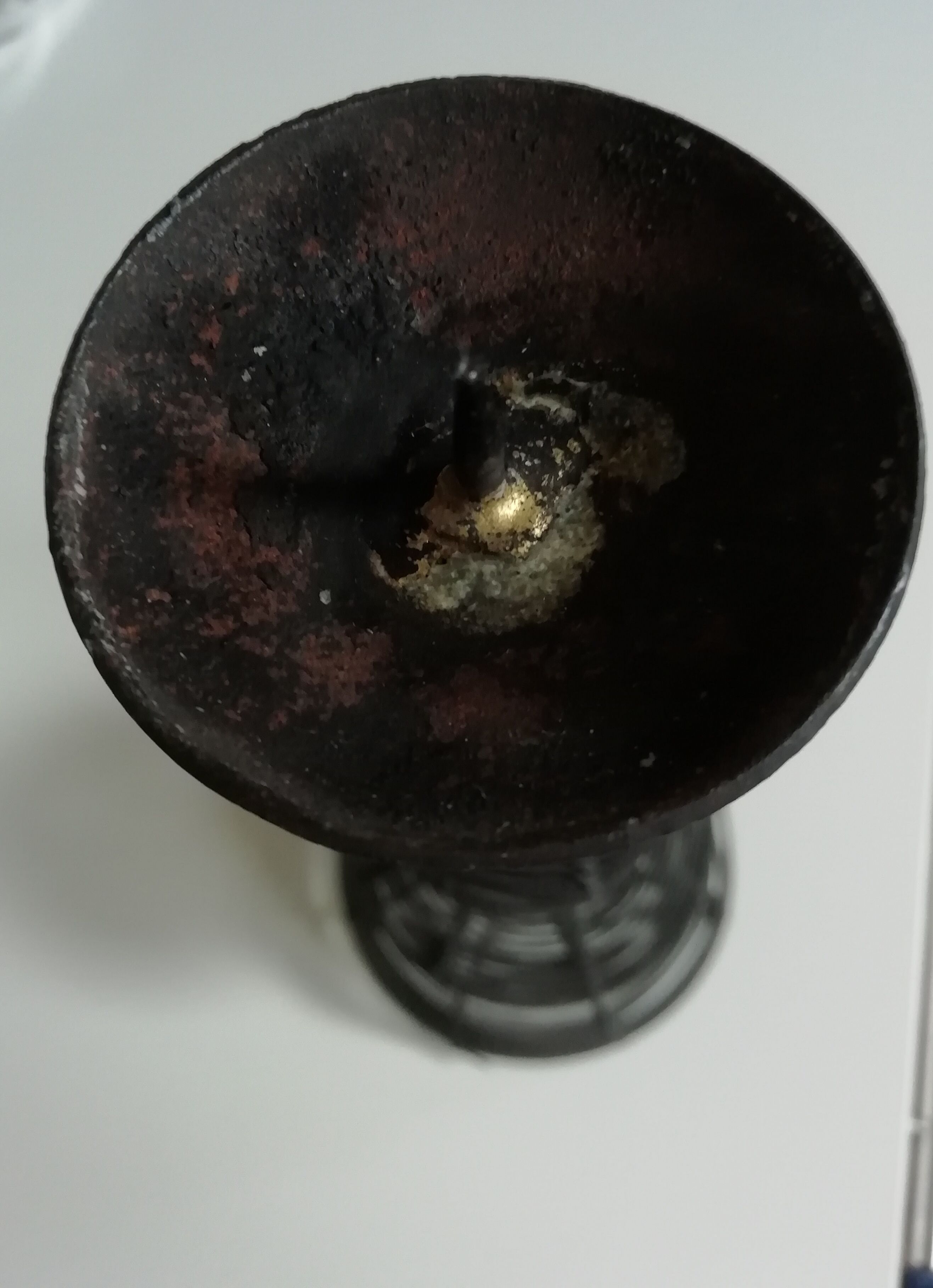 metal wire candle holder