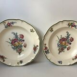 Set of 7 half-hollow plates Villeroy and Boch Mettlach 1562