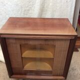 Swivel bar cabinet