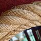 Vintage rope mirror
