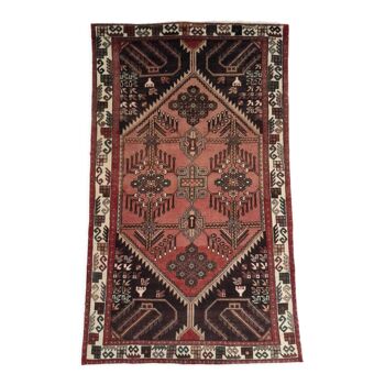 Handmade Persian Hamadan rug 215x130cm