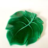 ceramic trivet leaf model Gien 60s