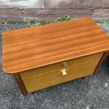 Pair of vintage Mid Century bedside tables vintage 1960s