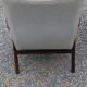 Pair of Scandinavian-style armchairs with splayed legs from the 1950s