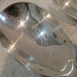 2-piece silver-plated salad set, Monaco Grand Prix model, 24.6cm