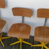 Five chairs of architect