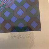 Okta Pos de Vasarelly lithograph