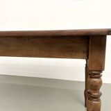 Small farmhouse table / desk in solid cherry wood