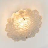 Exclusive Murano glass Sputnik wall sconces by Peill & Putzler, Germany.