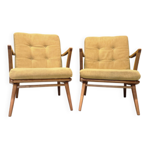 Paire de fauteuils vintage - scandinave
