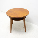 Fully restored oak coffee table, Czechoslovakia, 1960´s