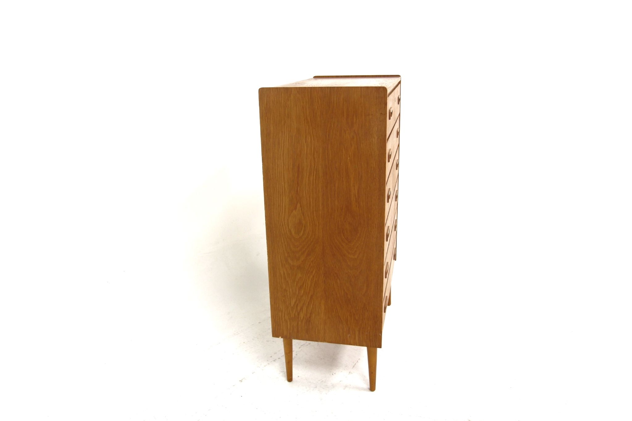 Commode scandinave "tallboy" en teck, Suède, 1960