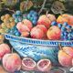 Peinture huile sur toile nature morte