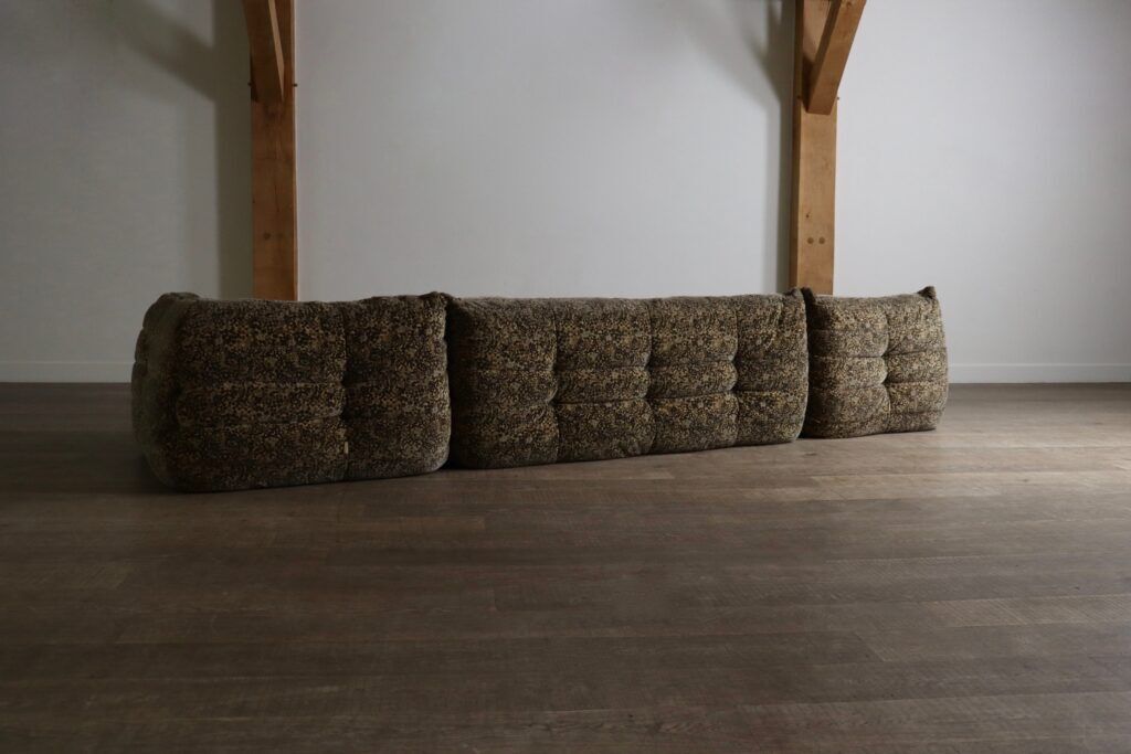 Ligne Roset Togo sofa set Liberty special edition by Michel Ducaroy, 1979