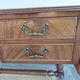 English lion paw desk and lyre armchair, leather, extensions