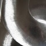 Tableau link of chain kinetic optical art signed by Patrick Dupré