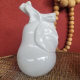Porcelain pear soliflore vase