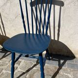 Chaise Baumann bleu