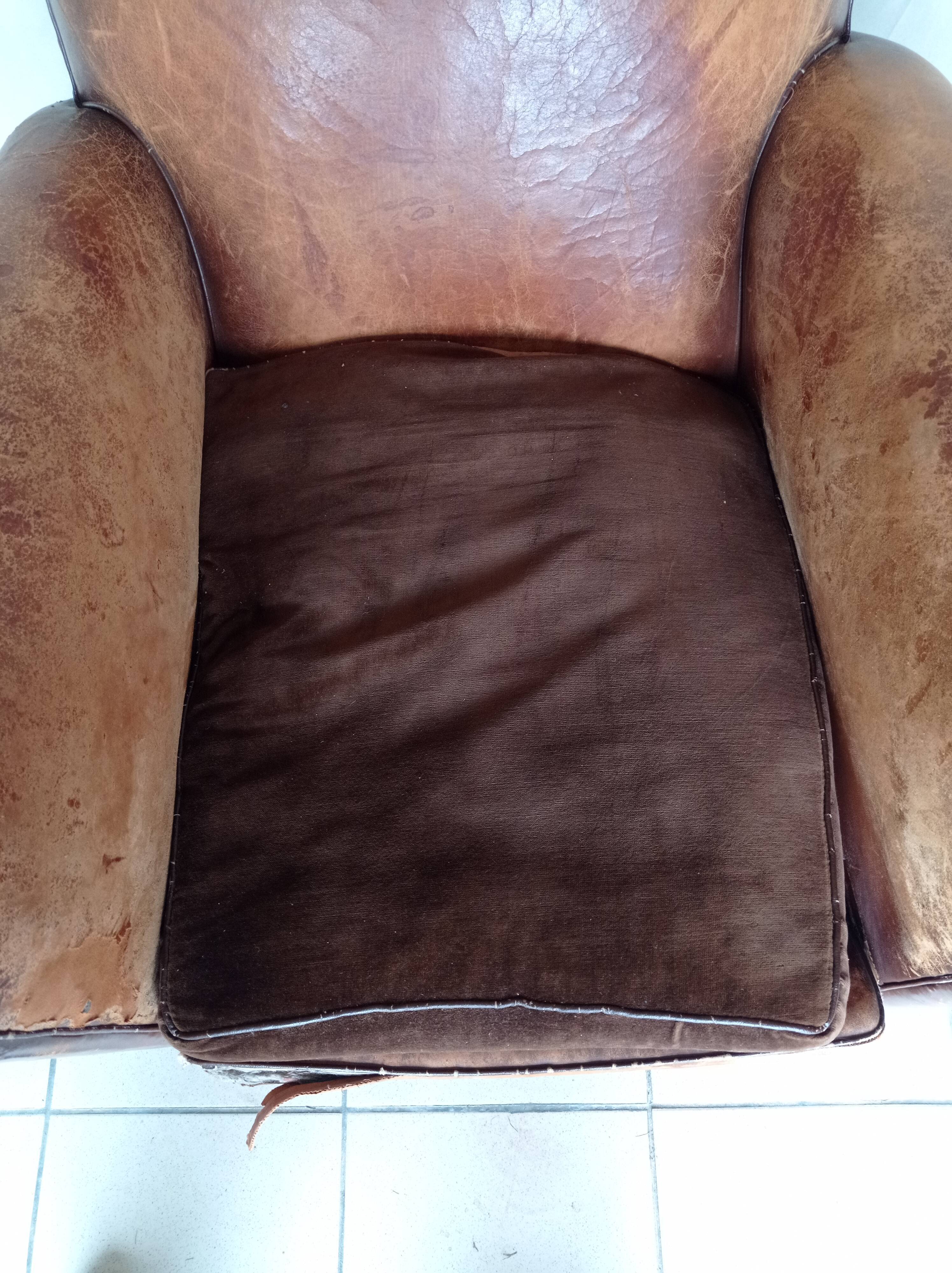 Moustache club armchair