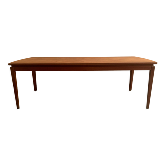 Table basse scandinave en teck, années 60