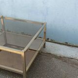 Table basse chrome vintage