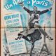 Movie poster "An American in Paris" Gene Kelly 60x80cm 1960