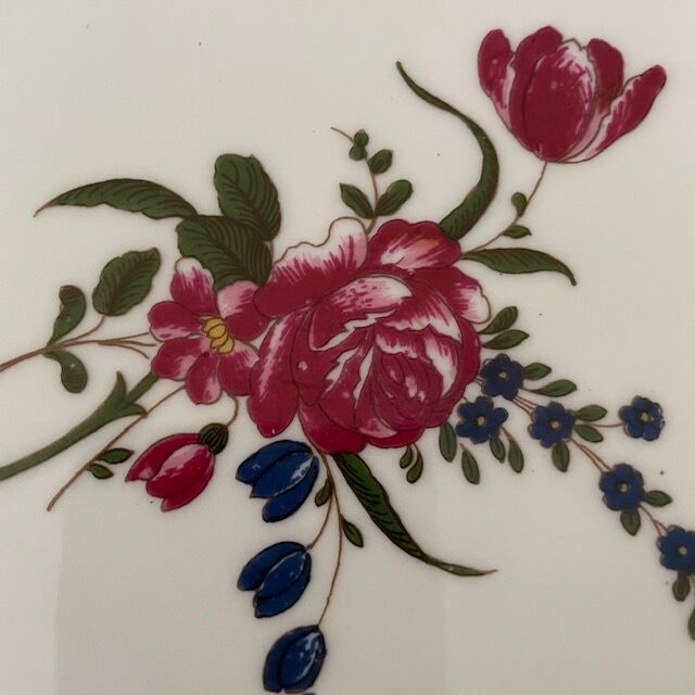 Lanternier plate, Limoges, ca 1930