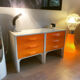 Pair of DF2000 dressers by Raymond Loewy for Doubinsky Fréres. 1970