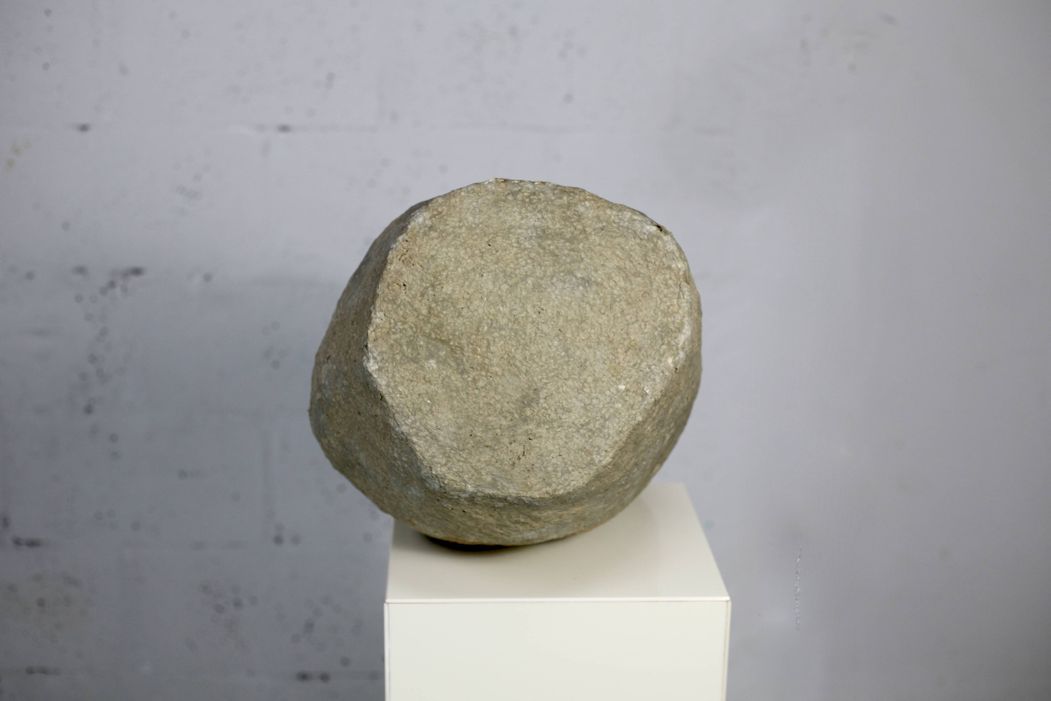 Imitation stone resin sculpture, circa 1960