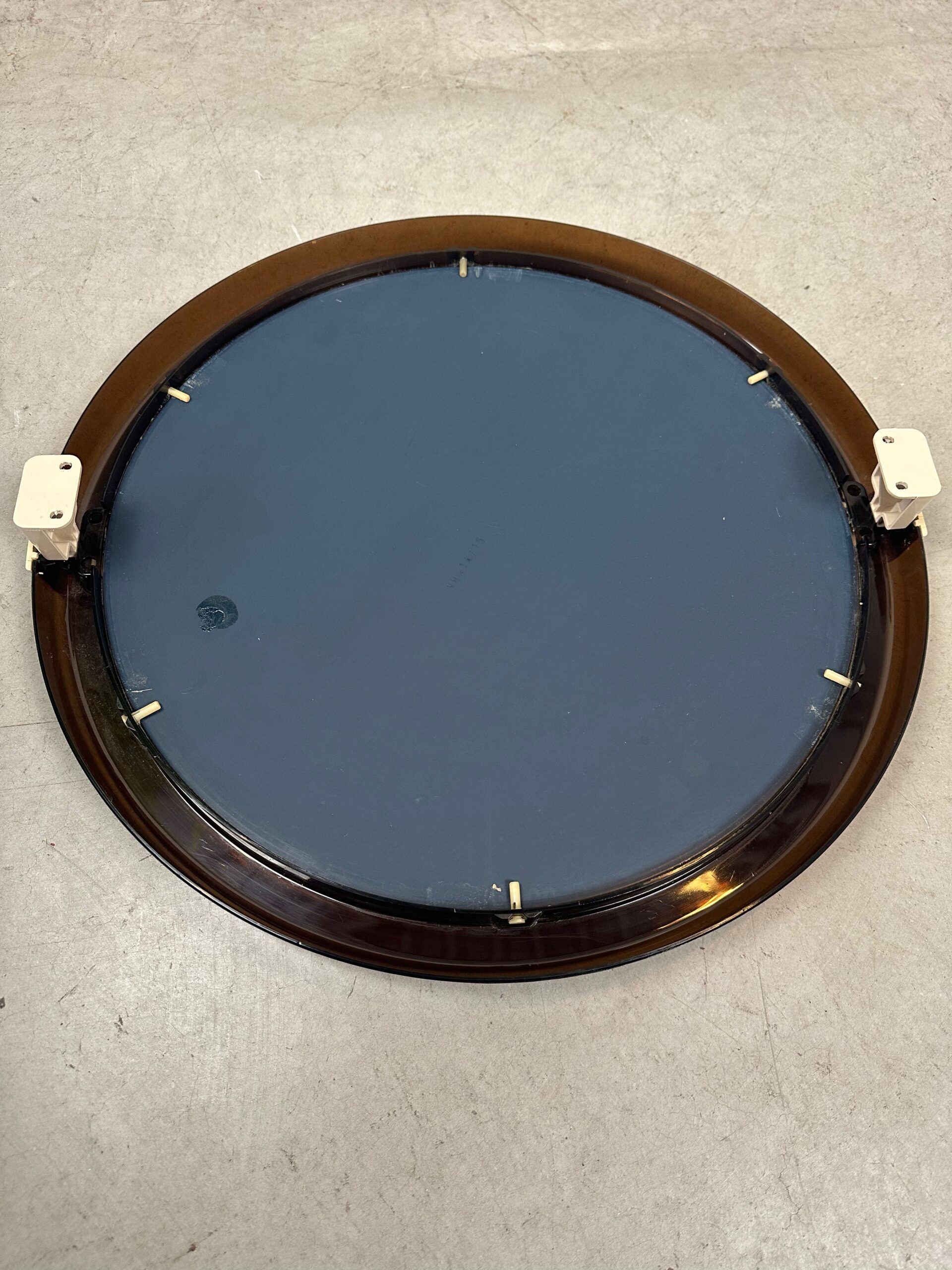 Miroir vintage inclinable – lucite fumé