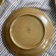 8 assiettes plates en grès de Berne vintage