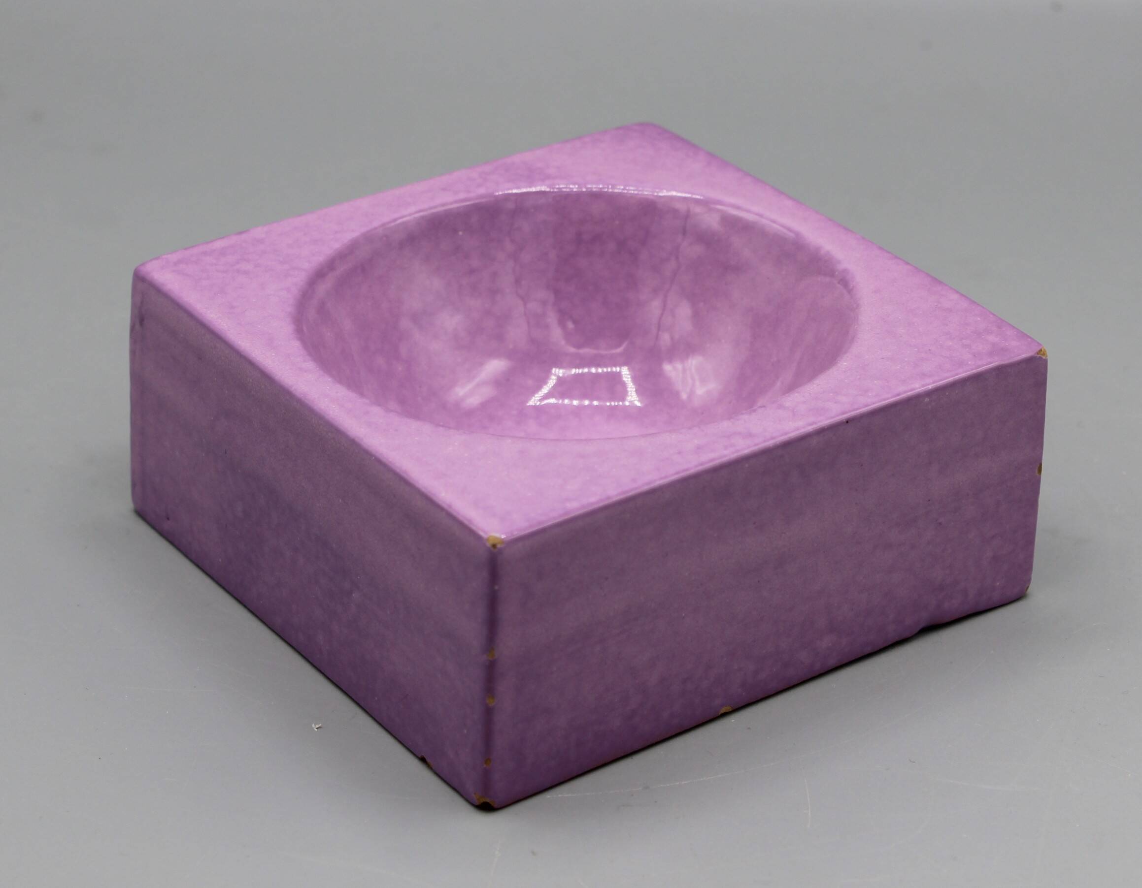 Beautiful ashtray pocket emptying modernist design italy vintage ceramic