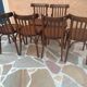 Suite of 6 bistrot chairs 1960
