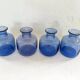 7 vases midcentury modern par Per Lutken pour Holmegaard, Danemark