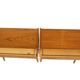 Set of 2 teak bedside tables, Sweden, 1960