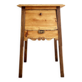 Ancien meuble à battant en bois