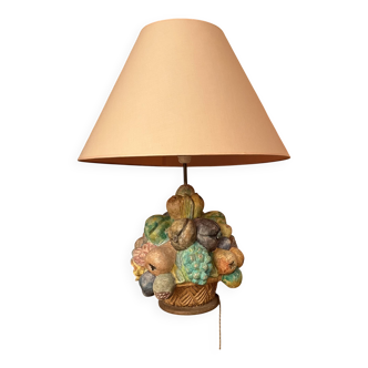 Lampe en bois italienne