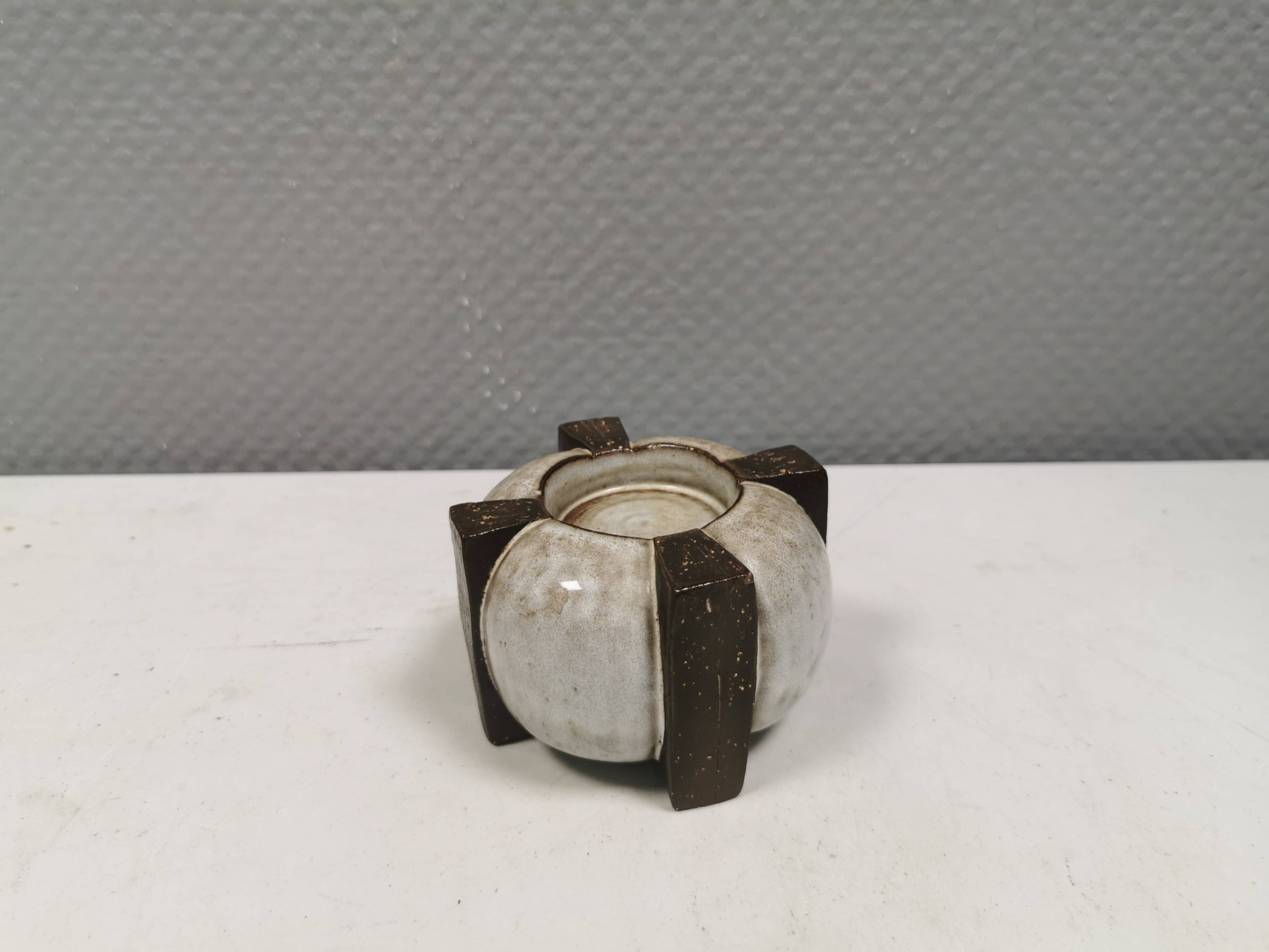 Ceramic candle holder by Marianne Starck (MS) for Michael Andersen Denmark