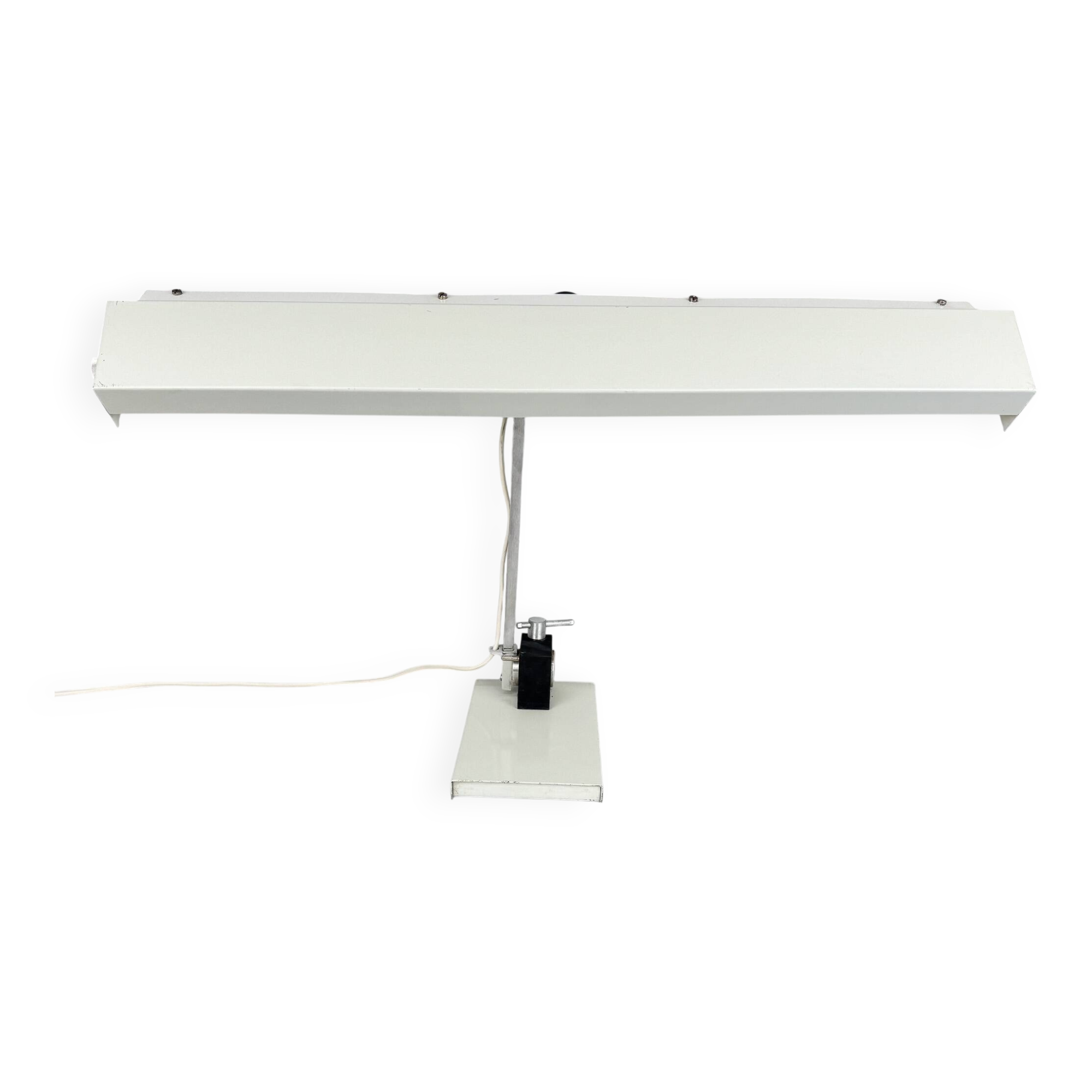 Space Age Metal Desk Lamp by Klaus Musinowski for VEB Dresden, Germany