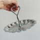 Lightweight metal serving dish