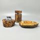 1960s Mid-Century Modern Italian Alabaster Smoking Set by Romano Bianchi -