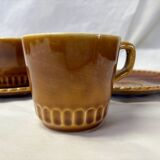 Set of 2 Sarreguemines espresso cups