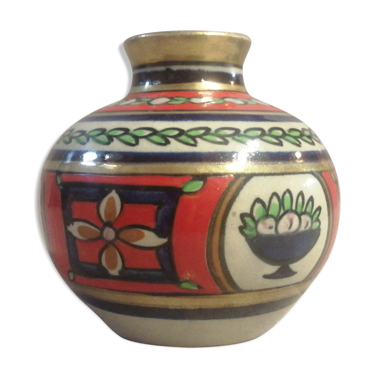 Vase art deco Alfred Renoleau